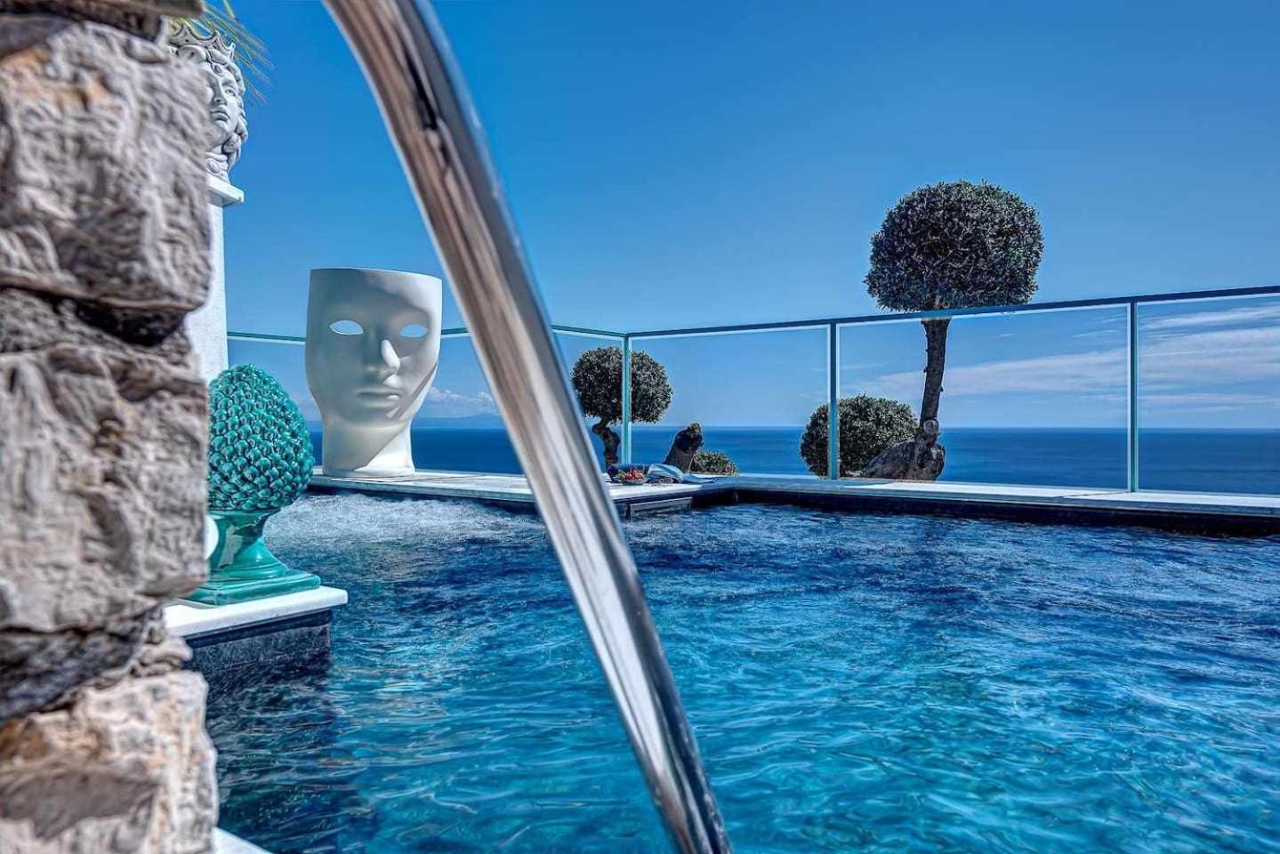 Villa Islamorada Pool And Sea View Massa Lubrense Exteriér fotografie