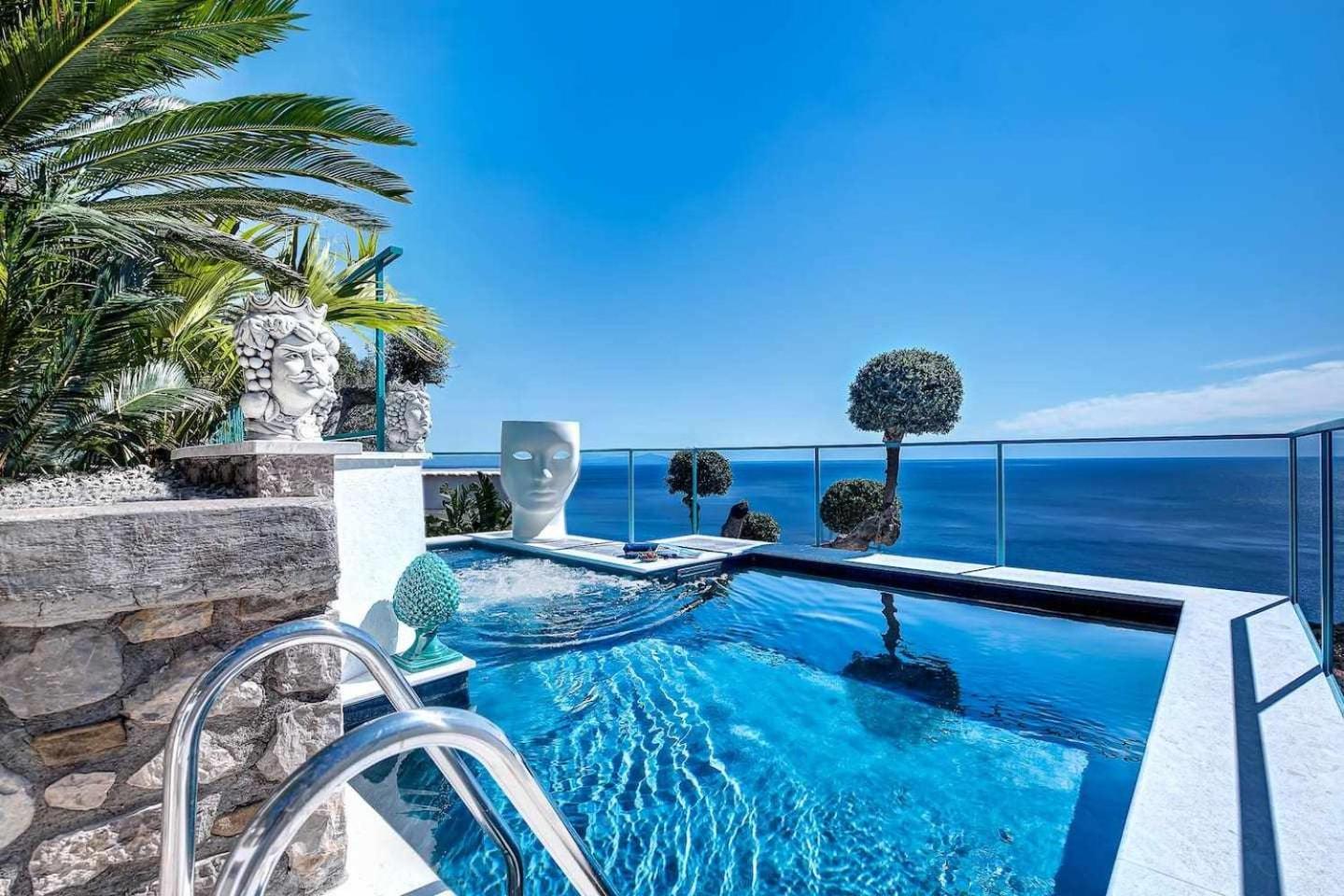Villa Islamorada Pool And Sea View Massa Lubrense Exteriér fotografie